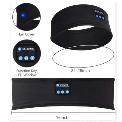Casque de sommeil Bluetooth – Bandeau & masque yeux confort