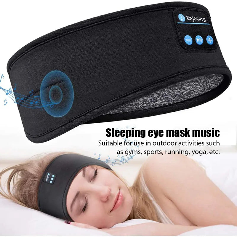 Casque de sommeil Bluetooth – Bandeau & masque yeux confort