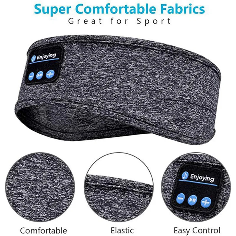 Casque de sommeil Bluetooth – Bandeau & masque yeux confort