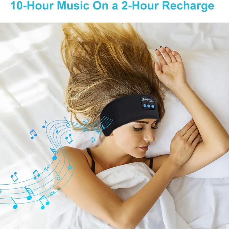 Casque de sommeil Bluetooth – Bandeau & masque yeux confort