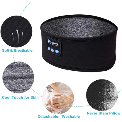 Casque de sommeil Bluetooth – Bandeau & masque yeux confort